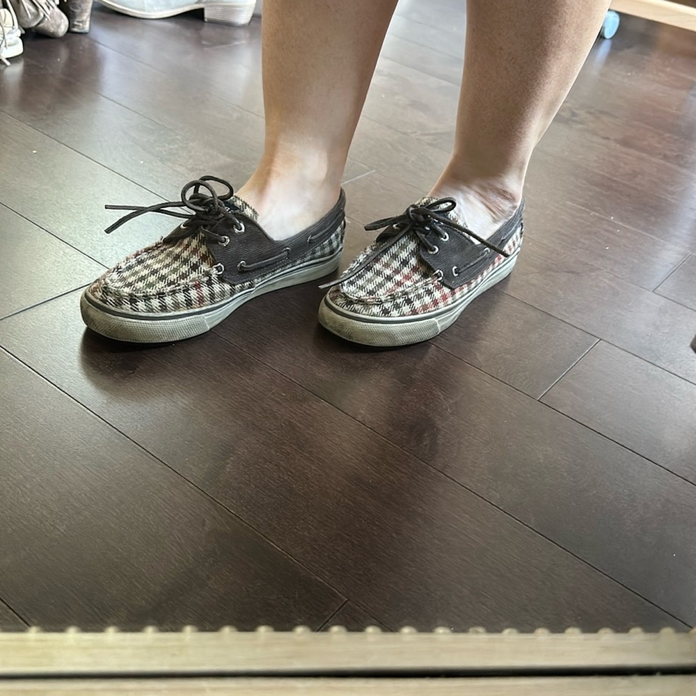 Corduroy and Herringbone Sperry Docksider